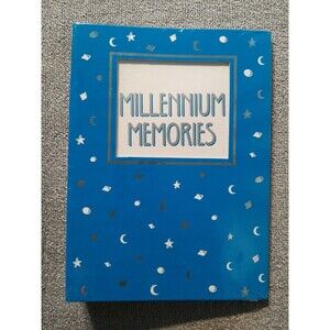 Millennium Memories Photo Album Blue NEW Sealed Rare Vintage picture Organizer